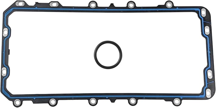 Engine Oil Pan Gasket Compatible with Ford Lincoln Avanti Mercury Vehicle E-150 E-250 E-350 E-450 F-150 F-250 F-350 Expedition 1992-2016,Town Car, Grand Marquis 4.6L 5.4L Replace# OS30725R 3L3Z6710AA