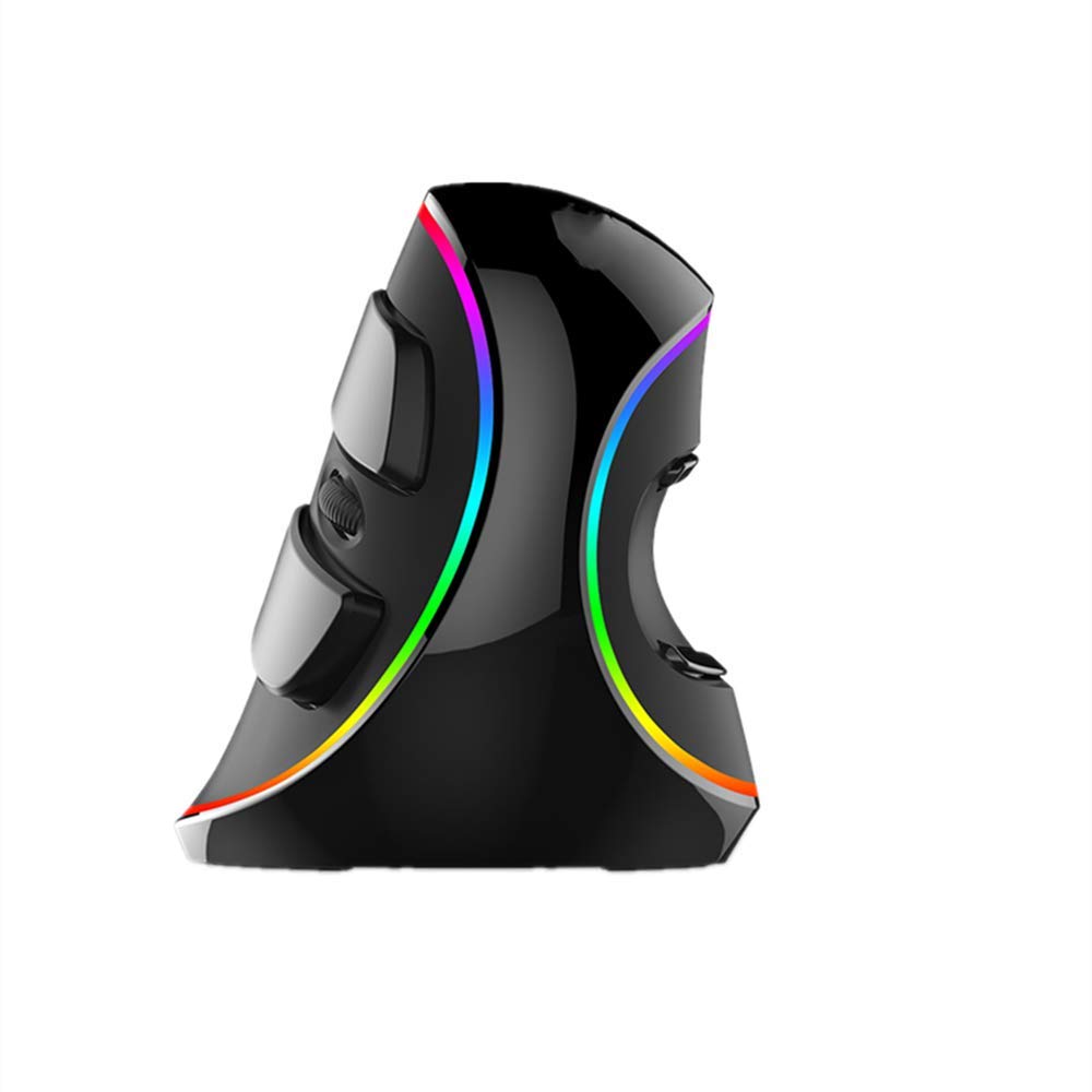 N / A Vertical Mouse, Snail-Shaped Bionic Feel, USB Interface, Ergonomic Design, Non-Slip and Sweat-Proof, Skin-Like Material, Comfortable Grip