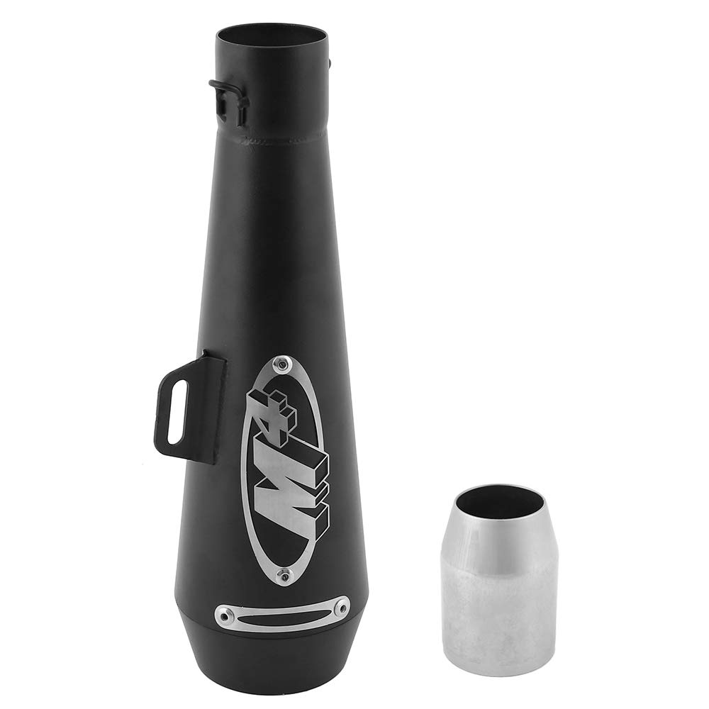 Silenziatore di scarico moto scooter diametro 38-51 mm, tubo di silenziatore rimovibile GP in fibra di carbonio