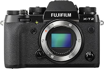 Fujifilm X-T2 Mirrorless Digital Camera, Black (Body Only)