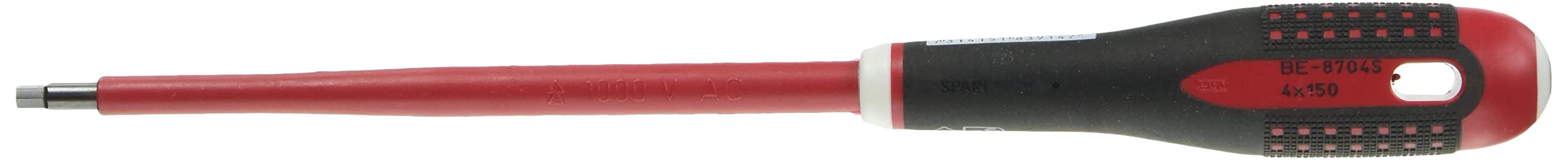 Bahco Multi-Colour Be-8704S "Ergo" Insulated Screwdriver For Hex Head Screws, 197 Mm