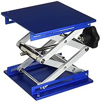 neoLab 2-5196 Labor-Hebebühne, 15 x 15 x 29 cm, Edelstahl