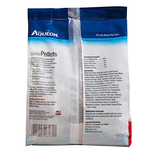 Aqueon 100106184 Cichlid Slow Sinking Fish Food Pellets thumb #2