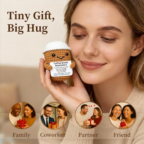 Coffee Lovers Birthday Gifts for Women Men, Positive Animals Espresso - image 5