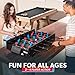 GoSports 32 Inch Tabletop Foosball Game Set - Mini Foosball Table - Black