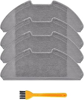 OmPton Hepa Filterï¼ŒCompatible for Xiaomi Mi Robot Vacuum-Mop 2 Pro Lite Mop Cloth Main Side Brush, Compatible for Mijia Vacuum Cleaner Accessories Kit for Home (Color : Mop Cloth 4pcs)