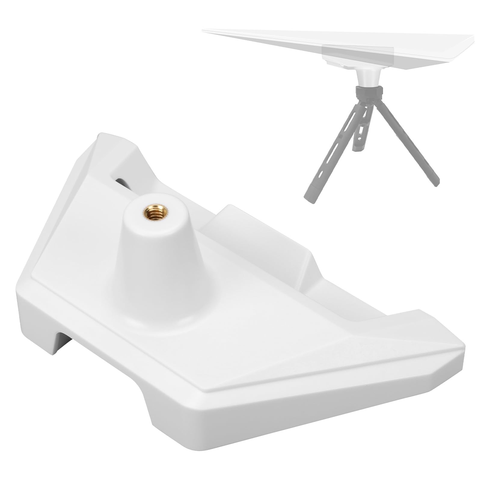 Starlink Gen 3 Soporte, adaptador de tubo Starlink Gen 3 con rosca de 1/4" con la mayoría de tamaños de trípode comunes