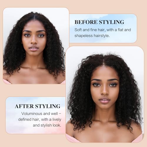 Pinzas para cabello root lifting para volumen - Set de 6 miniatura 4