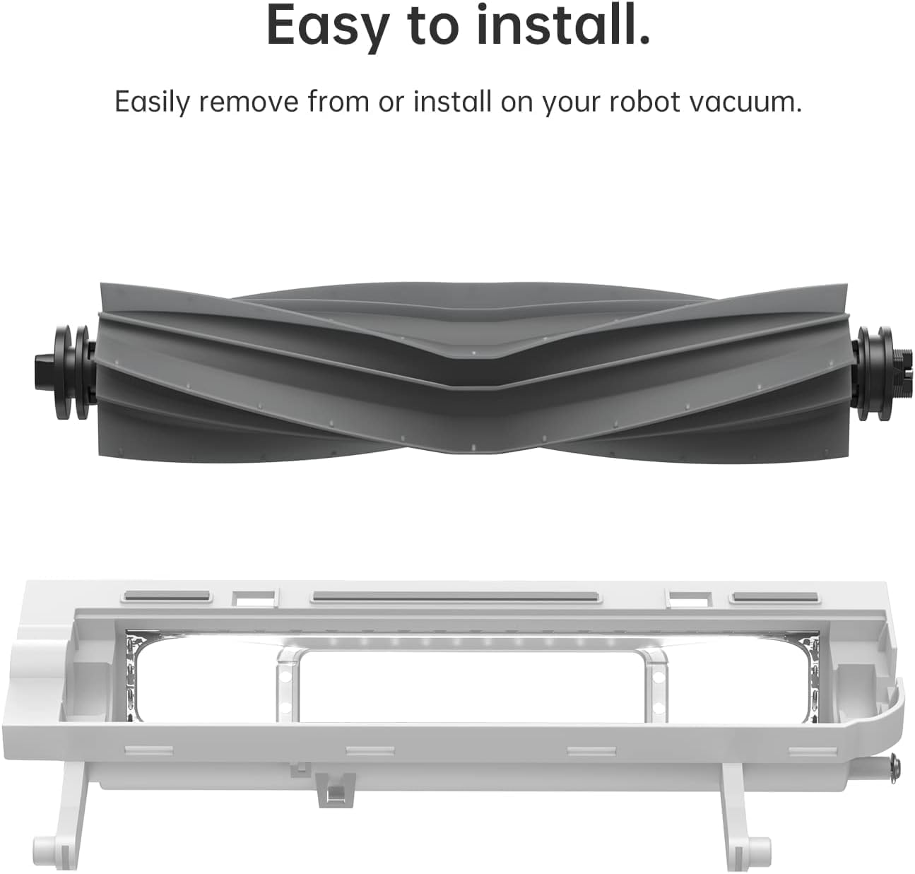 A product image showing a replacement brush for a robot vacuum cleaner.