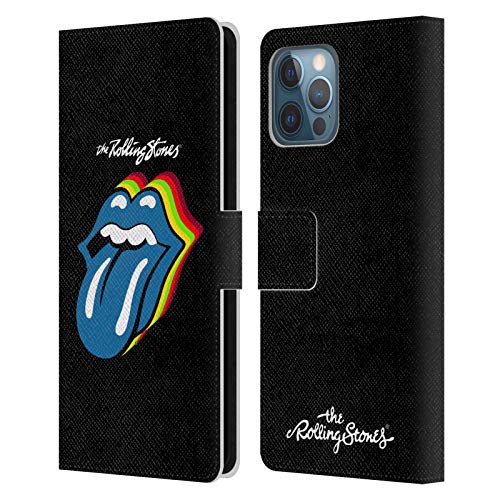 Carcasa cuero iPhone 12 Pro Max Pop Art costuras reforzadas