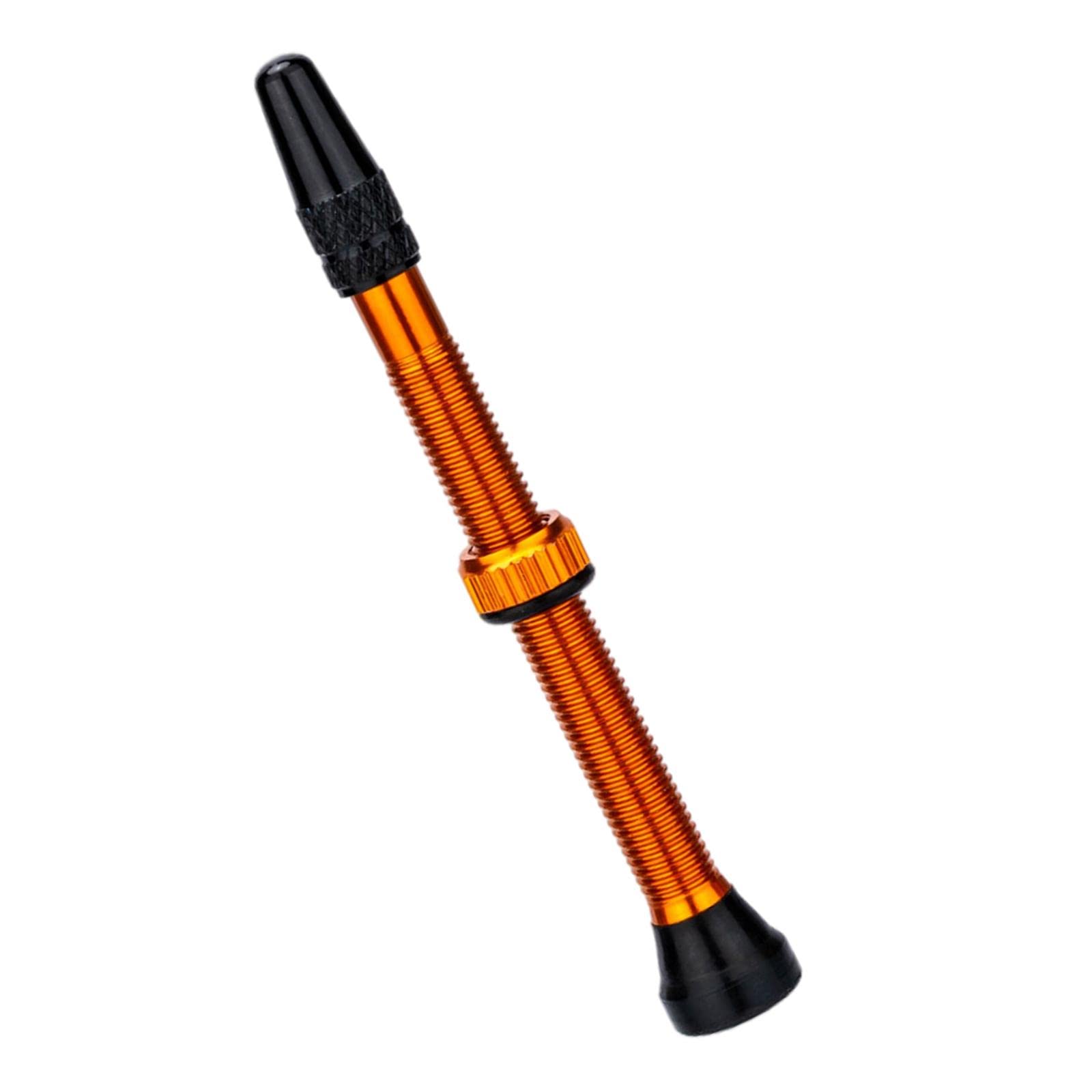 CALANDIS™ 2xTubeless Presta Valve Stem Rim Extension Valve Core Aluminum Alloy Durable Orange 60mm | Tires | Bicycle Components & Parts | Cycling | Sporting Goods-image-27