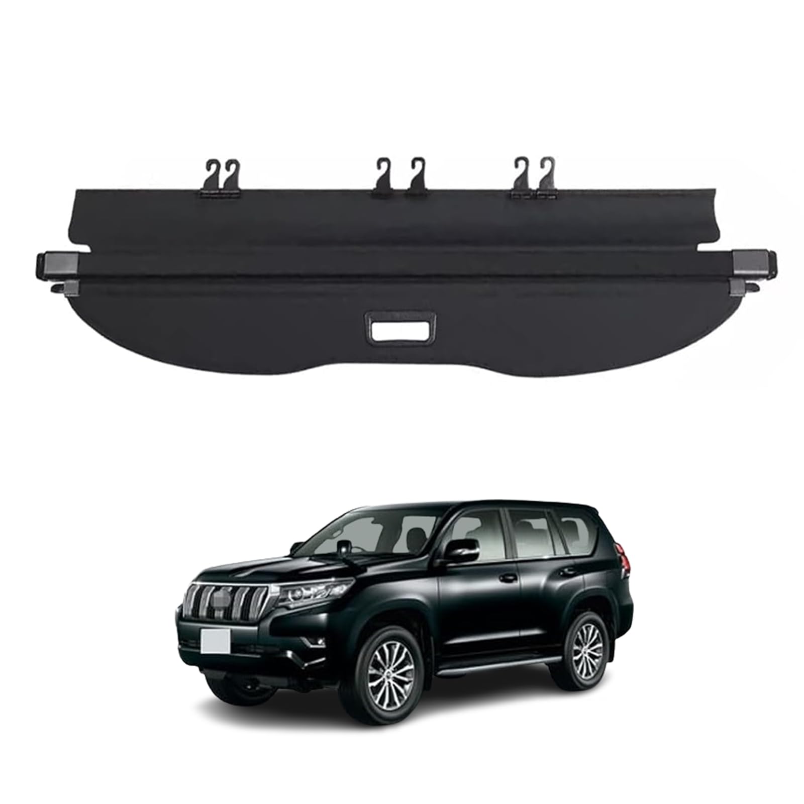 Amazon.co.jp: リアボード ロードシェア トノカバー トヨタ プラド 150