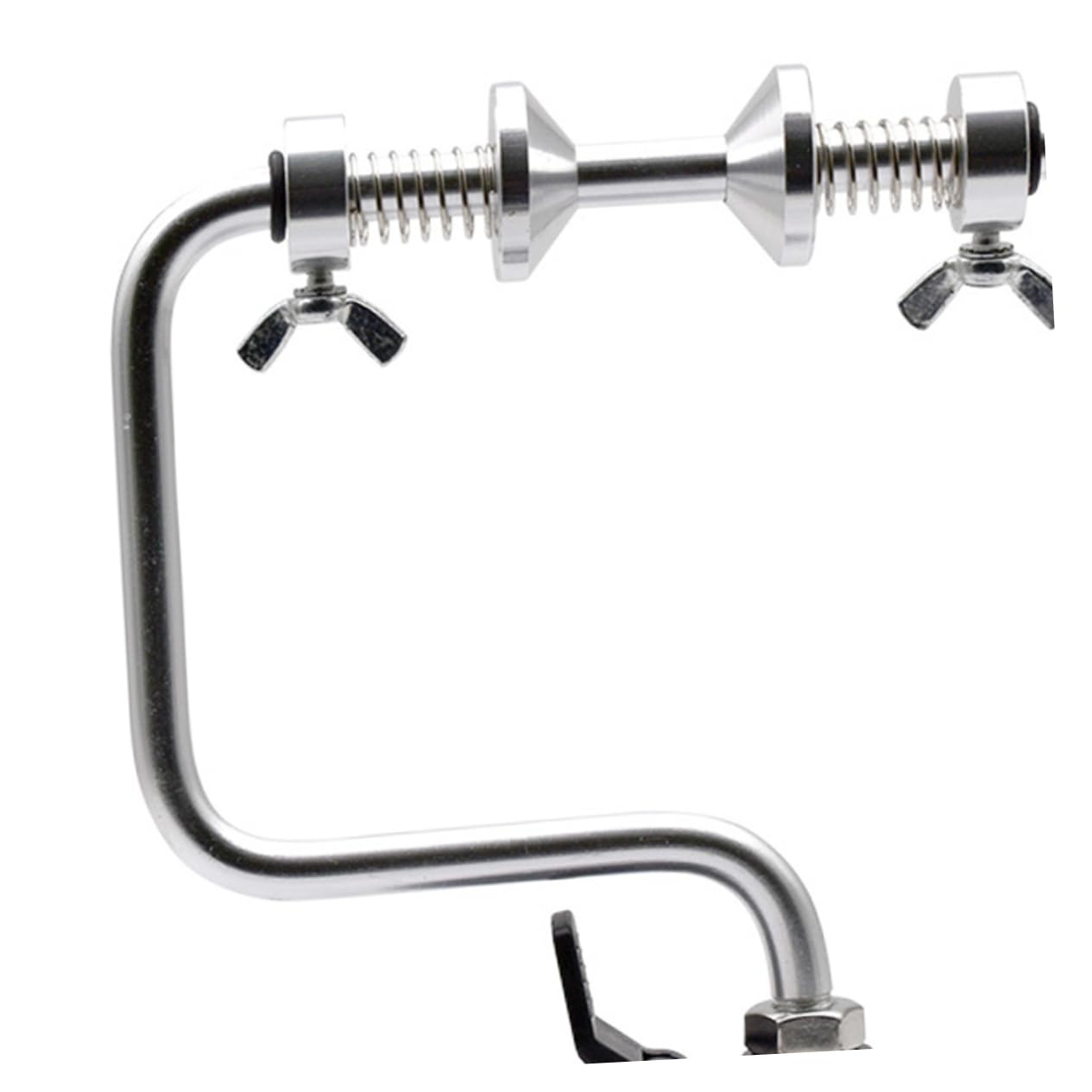 Mipcase Fishing Line Winder Spooling System with Strong Vacuum Suction Cup Tension Control Lightweight and Portable for Easy Use Carp and Sea Fishing Silver