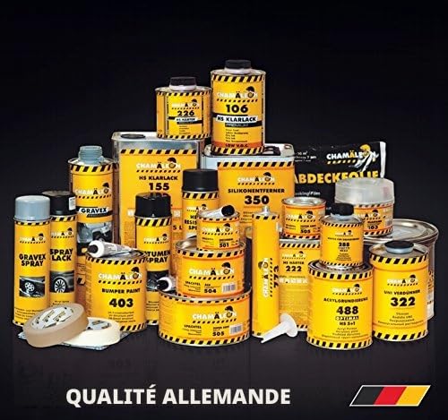 Chamäleon UHS Vernis transparent 5 l résistant aux rayures Black Line 2K Acrylique 2:1 + durcisseur standard 2,5 l pour voiture