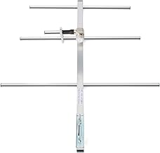 TWAYRDIO 7dBi Outdoor Yagi Antenna 100W 400-470MHz High Gain Antenna with SL16 Female Connector for UHF Mobile Radio and T...