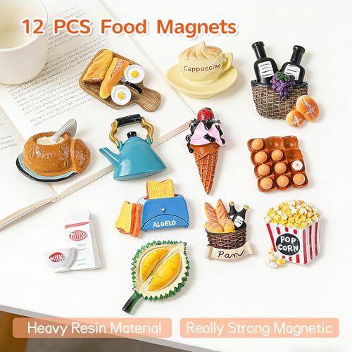 Imanes decorativos para refrigerador, pack de 12 unidades miniatura 2
