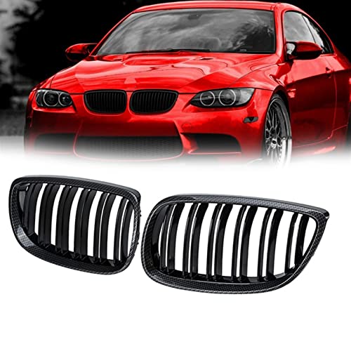 Calandre avant en fiber de carbone véritable pour rajeunir le look de votre BMW E92