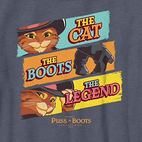 Boy's Puss in Boots: The Last Wish The Cat The Boots The Legend T-Shirt2