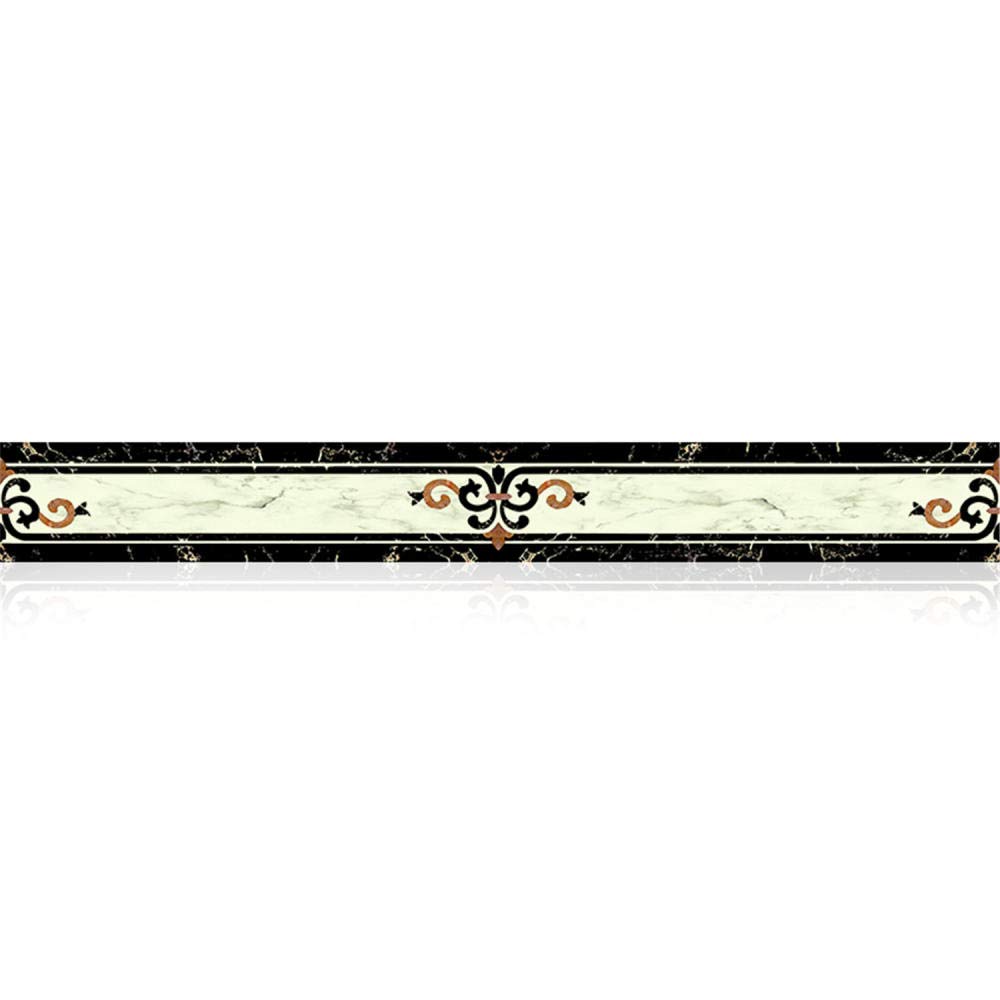 Zxgrfdefa Luminous European Border Decal, Self-Adhesive Removable Pvc Luminous Wallpaper Border Stickers Multicolor