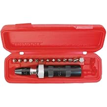 Teng Tools 15 Piece 1/2 Inch Drive Reversible Impact Driver Set - ID515, Silver