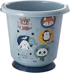 Banheira Ofurô Decorada Azul Plasútil