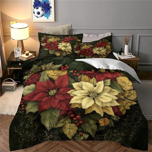 Housse de couette Noël 135x200 microfibre lit single enfant - 6