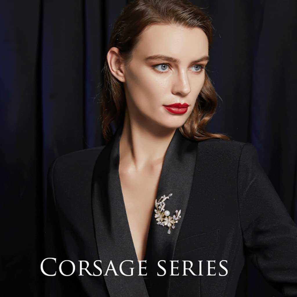 brosche Exquisite Inlay Strass broschen Corsage kragennadel für Frauen schalnadel handgefertigte kragenklammern Kleid anstecknadel
