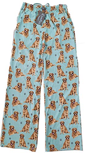 Golden Retriever Unisex Lightweight Cotton Blend Pajama Bottoms – Soft and Comfortable – Perfect for Golden Retriever Gifts3