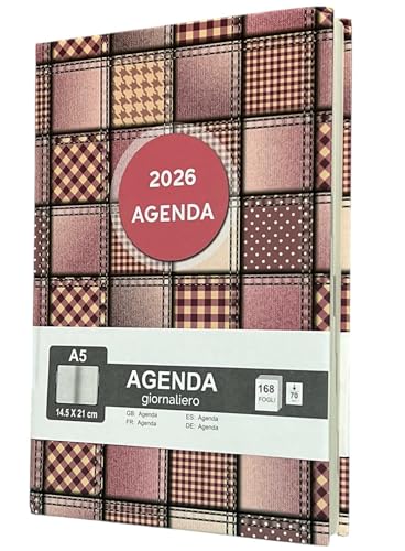 Agenda 2026 giornaliera 21x15 cm Planner per lavoro e vita