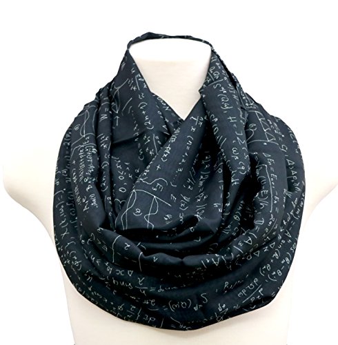 Di Capanni Math infinity scarf for woman engineers teacher nerds algebra Mathematics accessories for her geeky student4