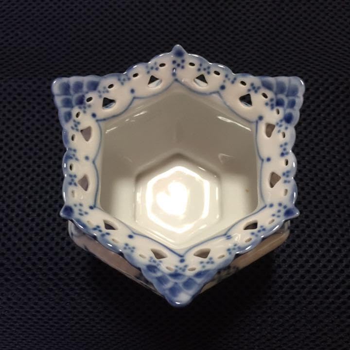 新ロイヤルコペンハーゲン ブルーフルーテッド フルレース シュガー