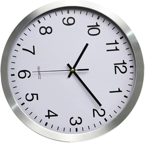 IMIKEYA 1pc Simple Wall Clock Hanging Decor Clock Extra Large Wall Clock Clocks Clock Hanging Clockwork Time Clock Reloj De Pared Black Wall Clock