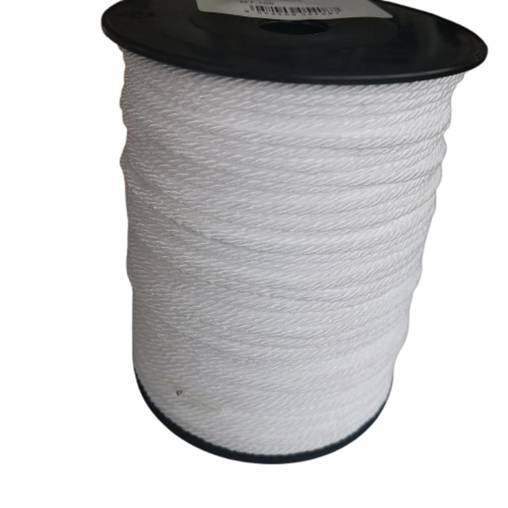 Ficelle blanche anti-nœud 2mm PIZZITALIANI : cordon torsadé pour réussir tous vos bricolages