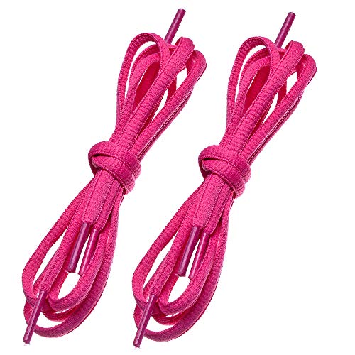 BIRCH Lacets ovales 27 couleurs, 1/4", Rose persan, 45.5"