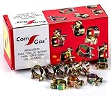 collier gas coeur argent Longue durée de vie COM gaz 210138 – Collier, Diametro 16/18 homologuée