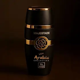Perfume Árabe Masculino Mahjestadeh N01 – 25ml – Âmbar Especiado Amadeirado