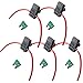 Produktbild Mintice 5 X KFZ Sicherungshalter Gehäuse vergossen Flachsicherungen 12 Ga 30A Inline Wasserdichte Box Stecker