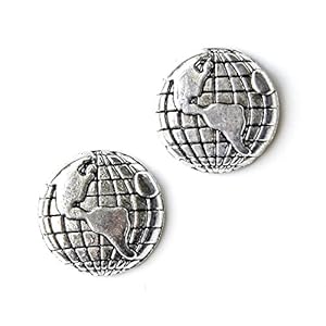 Quality Handcrafts Guaranteed Globe Manchetknopen