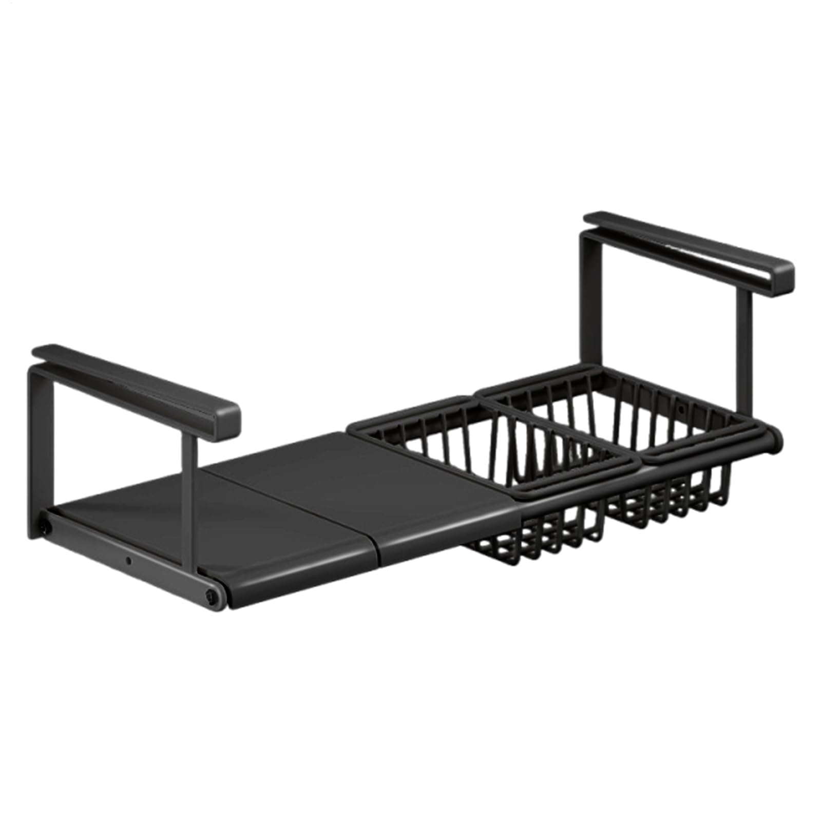 Cesta para Debajo del Estante Contenedor Extensible sin Taladro | Estante colgable bajo gabinete Para Despensa, Armario, Baño, Cocina, Hogar, Lavandería, Dormitorio, Autocaravana,