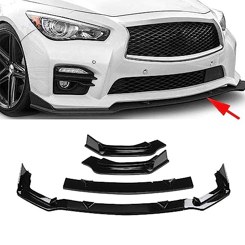 Spoiler de pare-chocs avant Infiniti Q50 protéger et embellir le bas de caisse 2018