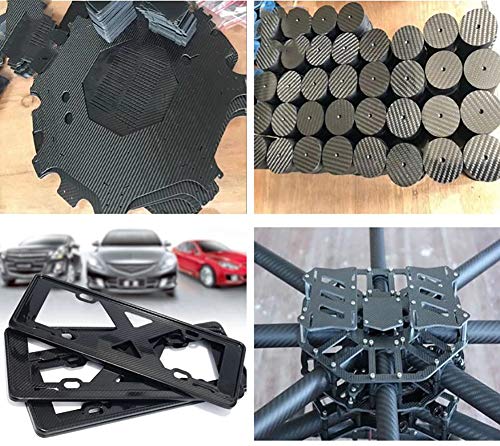 Feuille carbone 3K anti-vibration rigide 3,5mm pour quadcopter RC