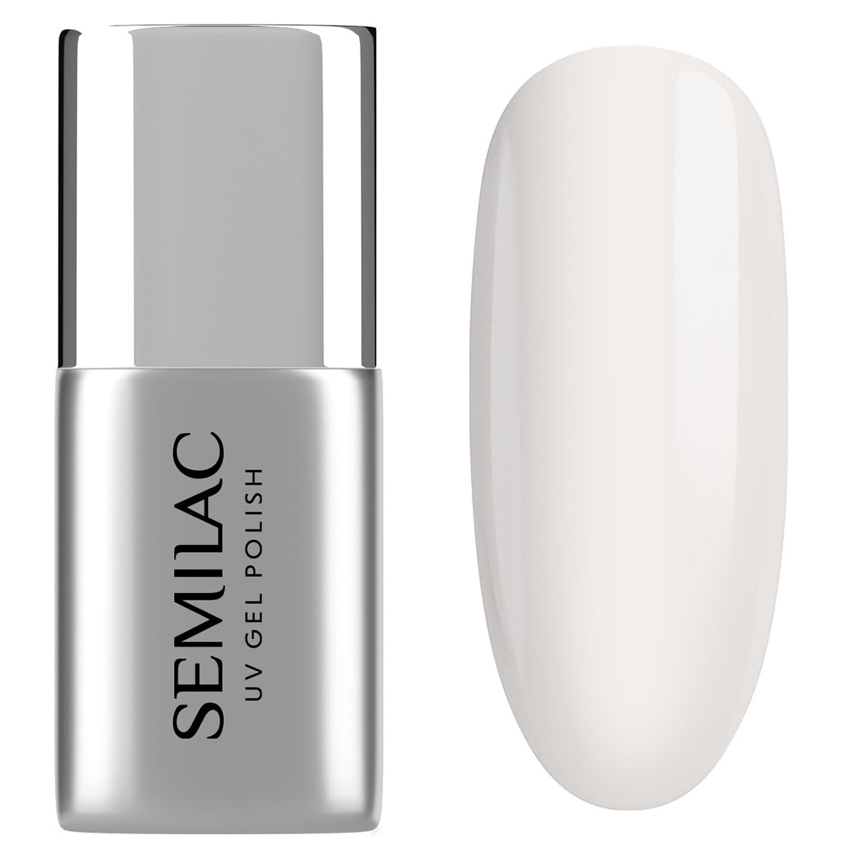Semilac UV Nail Polish T31 Top No Wipe Milky 7 ml