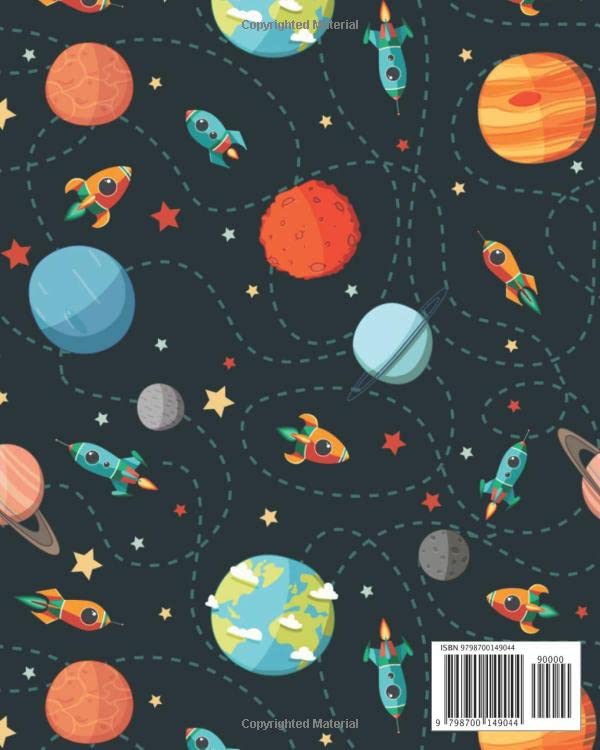Sticker Book: Space Rockets Planets Blank Sticker Album for Collecting Stickers, Wonderful Gift for Your Kids and Children image 3