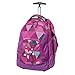 Schneiders Vienna 42483-074 Trolleyrucksack Scoot Frieda The Fox mit 2 Reißverschlussfächern, 31 Liter, lila