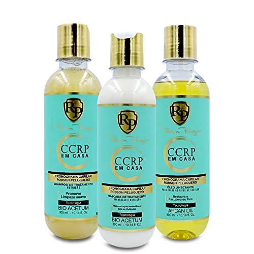 Ccrp Robson Peluquero 3×1 Home Treatment Hair Chronogram Moisturizing Oil Kit 3x300ml/10.14 fl.oz