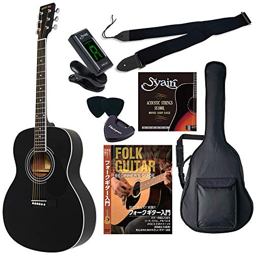 #HONEY BEE アコースティックギター F-15MH その他付属品セット Amazon | HONEY BEE アコースティックギター F-15M/BK マット