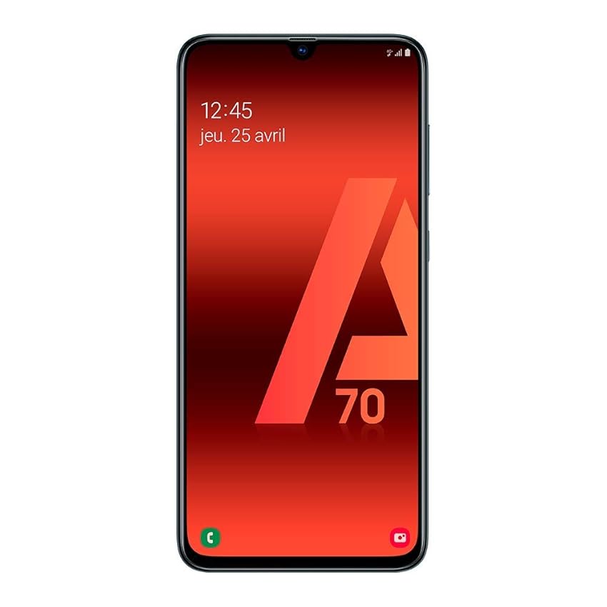 Samsung Galaxy A70 - Smartphone 4G (6,7'' - 128GO - 6 GO RAM) - BLACK - Version France