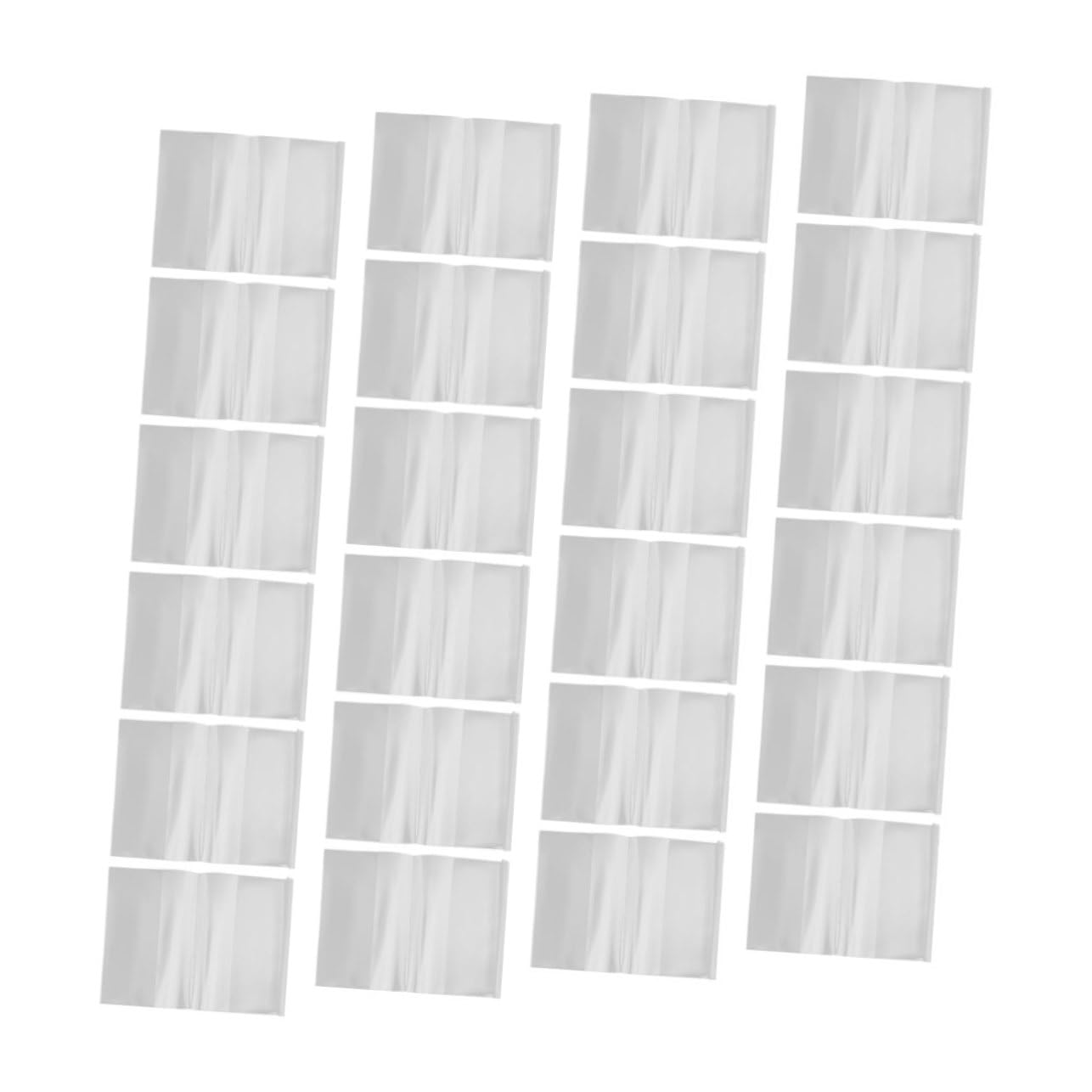 jojofuny 40piezas Protector de Libros de Texto Funda Transparente para Cuadernos Protector de Plástico para Útiles Escolares Funda Protectora Transparente para Libros de Ejercicios para Uso