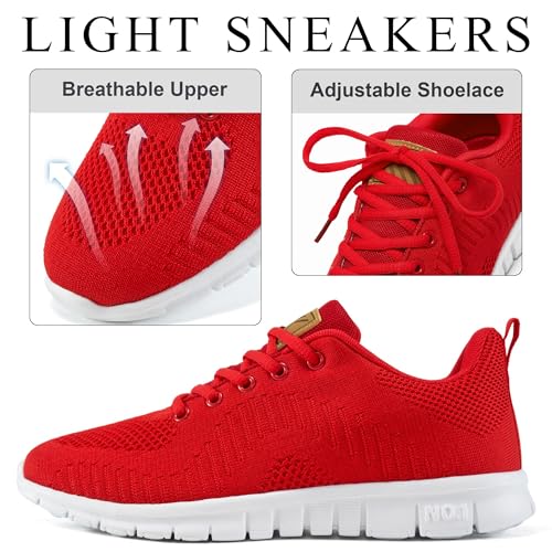 Image of Alicegana Sneakers for Women Walking Shoes: Lightweight Non Slip Comfortable Womens Shoes Footwear for Tennis Casual Work Travel