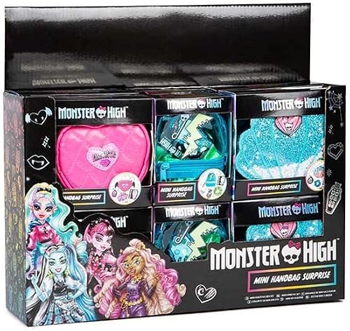 Monster High Mini Bag with Surprise Accessories, 3-Pieces Set
